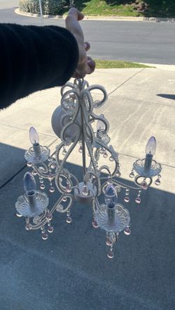MUST GO- Girls Pottery Barn Chandelier