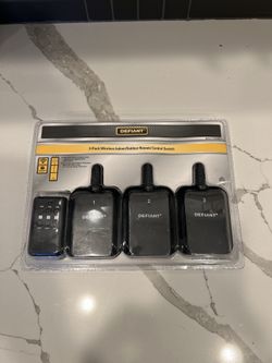 New In package- 3 Pack Wireless Remote
