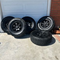 Off-road Wheels And Tires. Like new