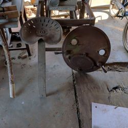 Tractor Seat Old Boiler Cap G E