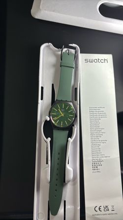 Swatch Watch Green Dial and Strap