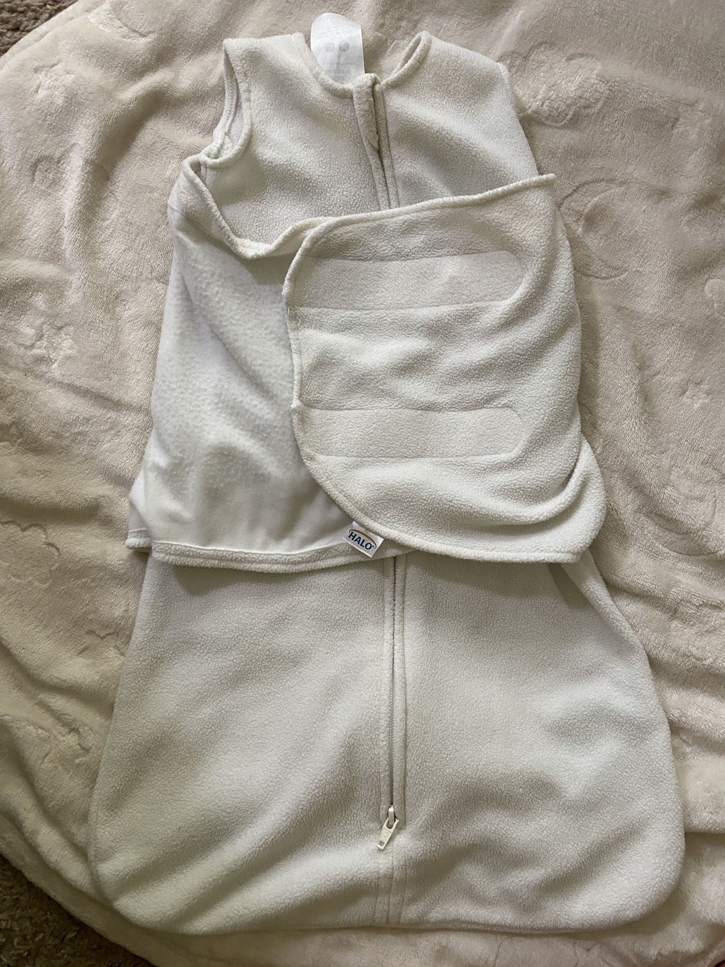 Fleece Halo Sleepsack Swaddle 3-6 M