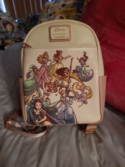 Disney Loungefly princess backpack