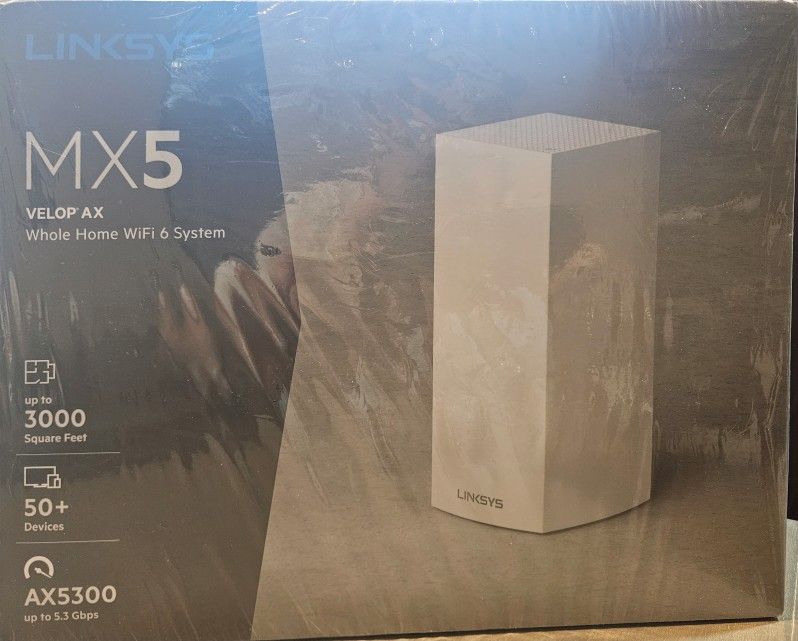 Linksys MX5 VELOP AX Whole Home Wifi 6 System