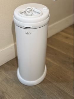 Ubbi Diaper Pail - White