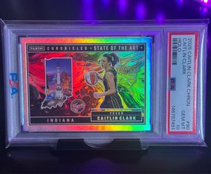 2025 Caitlin Clark chronicled state of the art holo #90 Caitlin Clark PSA 10