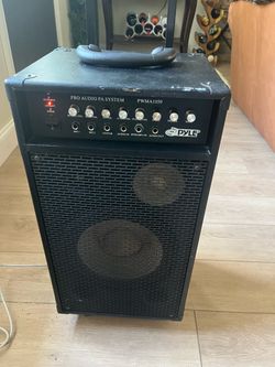 Vintage Pyle Pro Audio PA system