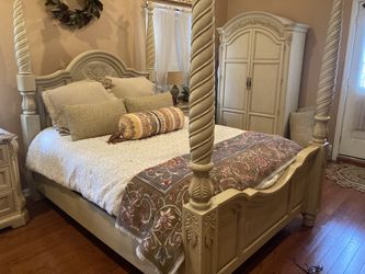 Thomasville 6-Piece Queen Bedroom Set – Good Condition - Staten Island, NY