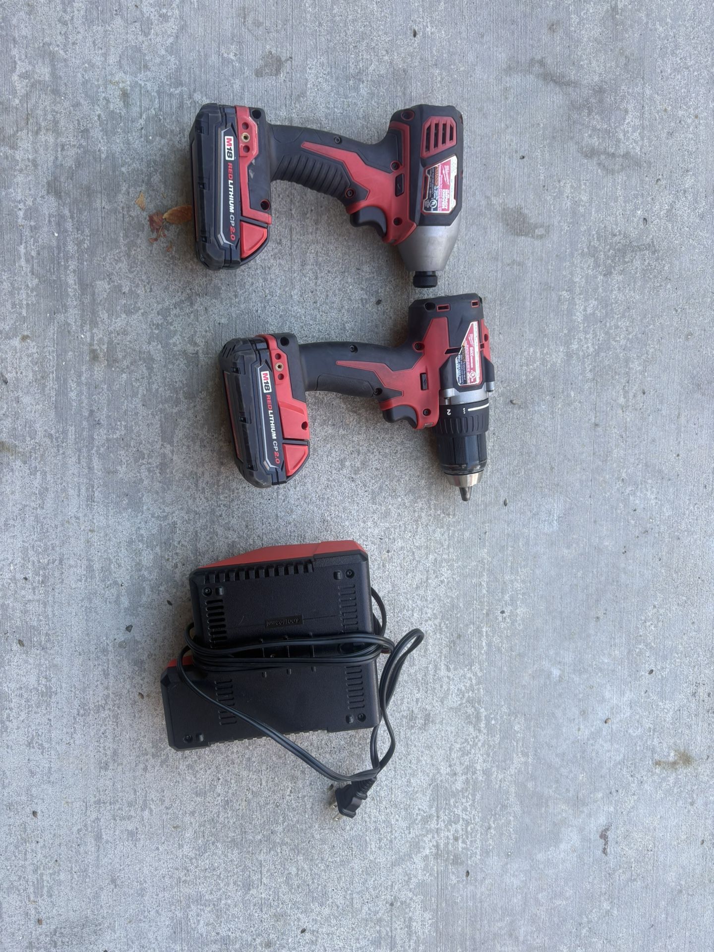 Milwaukee Impact And Drill