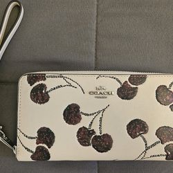 Cherry Coach Wallet