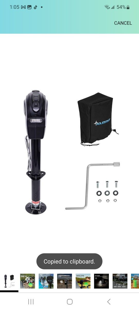 POLESTAR Electric Trailer Jack