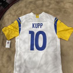 Cooper Kupp #10 Los Angeles Rams NEW Nike Game Jersey White