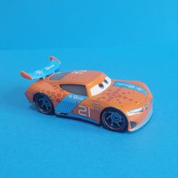 Disney Pixar Cars 3 Ryan Inside Laney #21 Blinkr Next Gen 2 Orange Diecast 1:55 