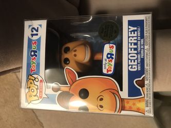 Funko pop ad icons toys r us Geoffrey sealed