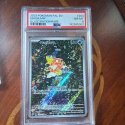 Magikarp Illustration Rare Psa 8