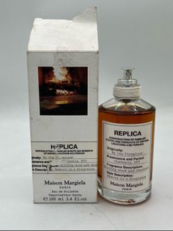 Maison Margiela By The Fireplace EDT 3.4 oz 100 Ml About 95% Full Authentic * See Details*