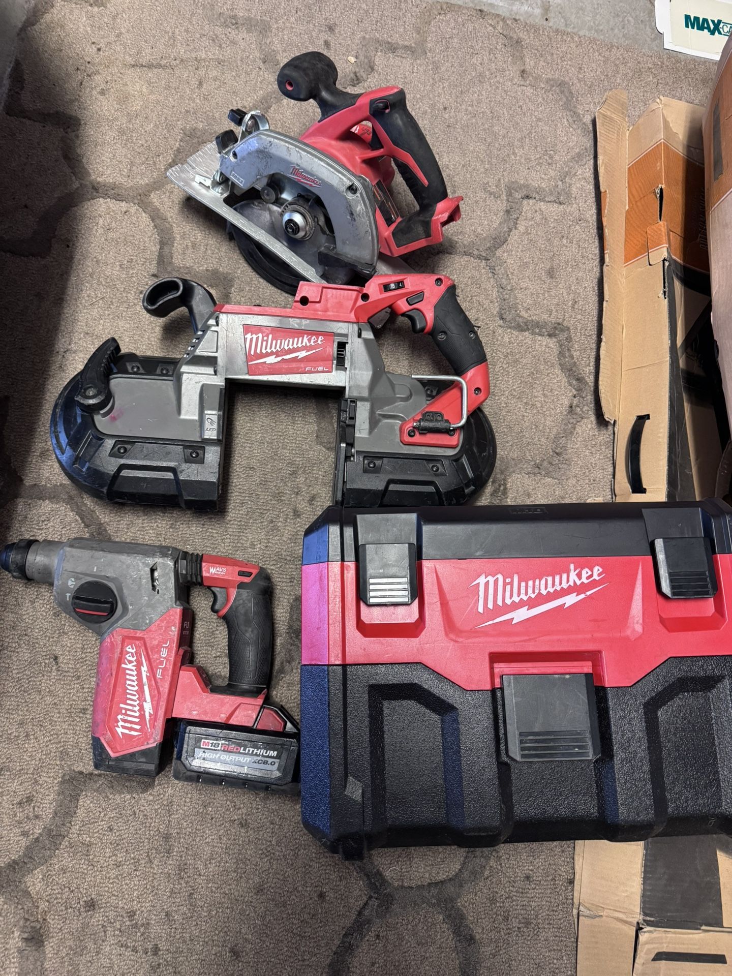 Milwaukee m18 Tools