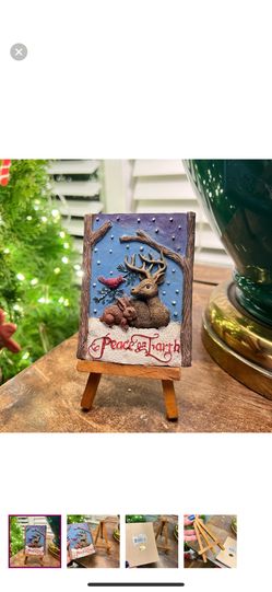 Mini Peace on Earth Decor