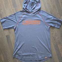 Texas Longhorns Hooded Shirt - Large 