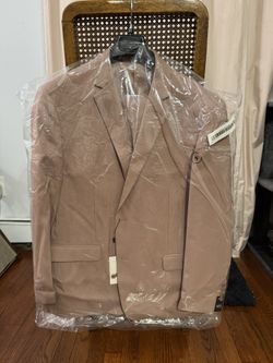 MAUVE TWO BUTTON SUIT