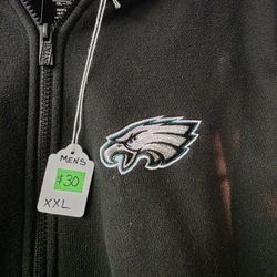 XXL Philadelphia Eagles Hoodie Used, Just Missing The Drawstring That Goes On The Hoodie, Reduced To $30