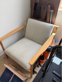 Two Crate and Barrel Ojai Chairs