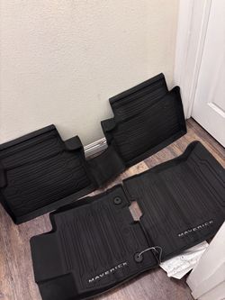 Brand new OEM 4 pcs set All weather floor liners2022-27 Ford Maveric Hibrid (HEV)
