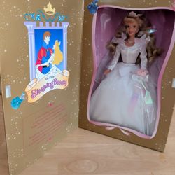 Vintage, New In The Box, Sleeping Beauty Barbie Doll 1996