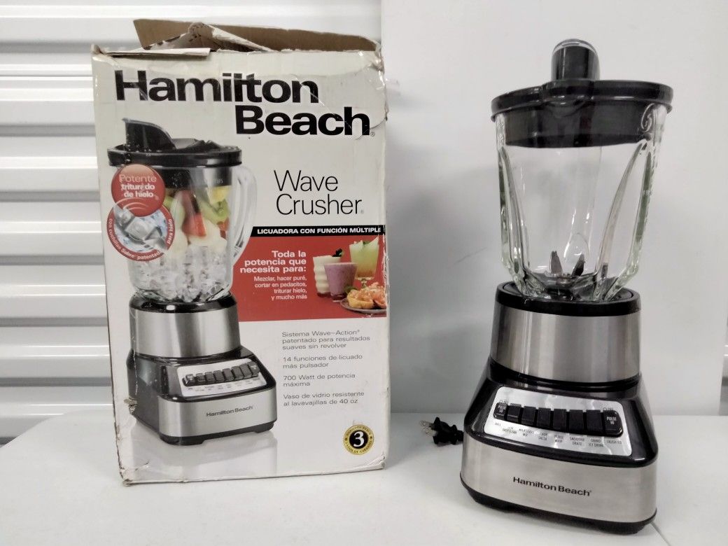 Hamilton Beach Wave Crusher Blender Like New