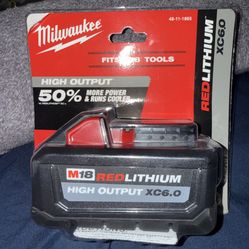 Milwaukee M18 6.0 Batteries 
