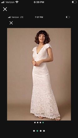 Tadashi Shoji Sedgwick Gown Wedding Dress 