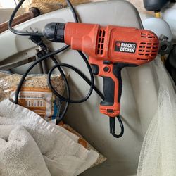 Preowned black and decker drill