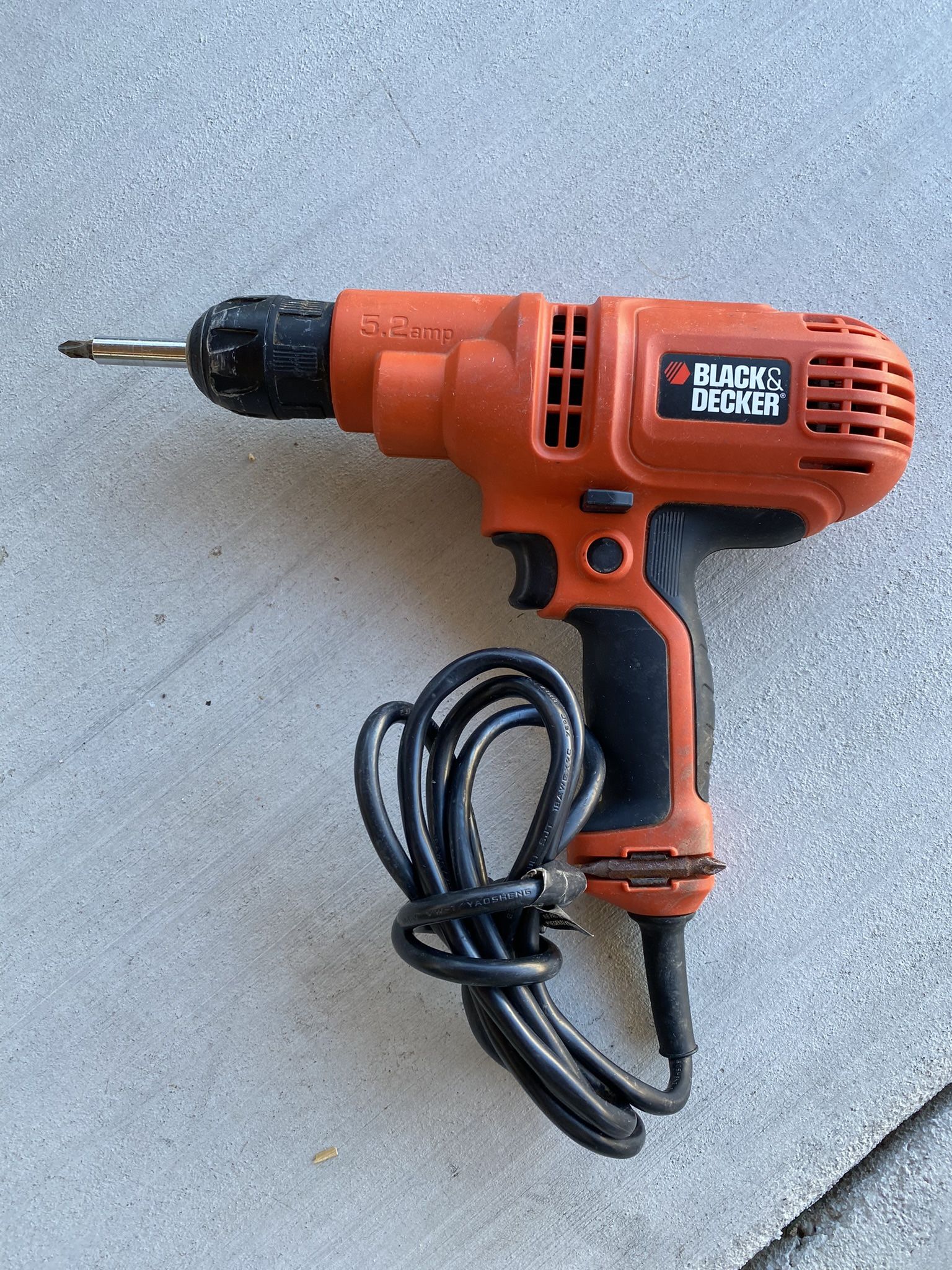 Black&Decker Power Tools DR260 3/8 5.2 Amps Corded Drill/drive 