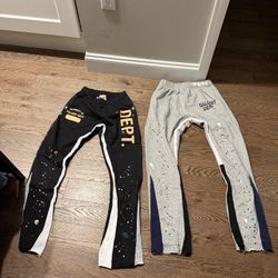 Gallery Dept Sweat Pants Size M Grey And Size M,S For Small