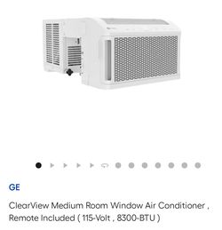 GE window AC