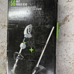 New EGO 56v String Trimmer With Battery. No Charger. You Must Pickup