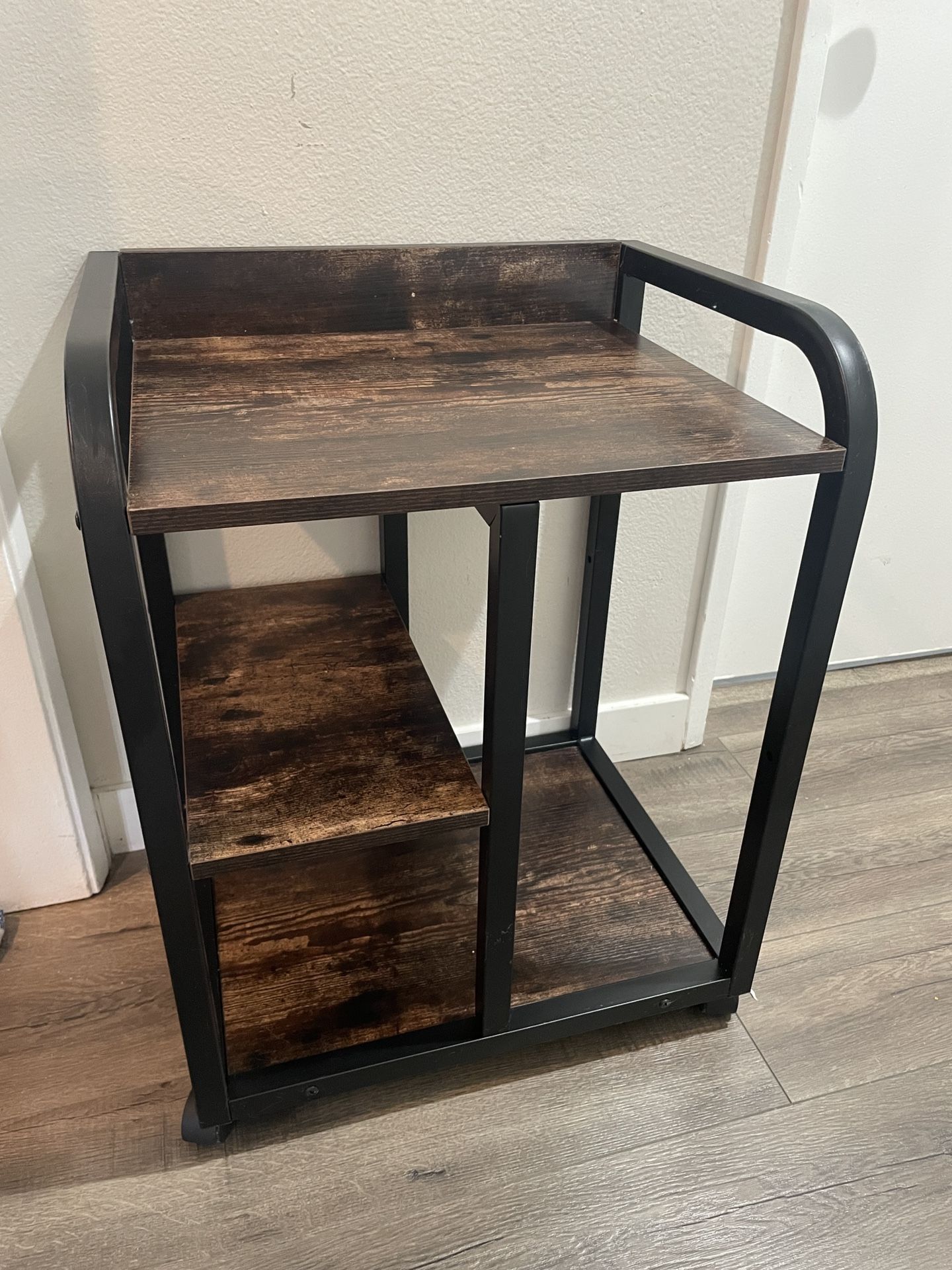 3-Shelf Rolling Cart / Bookshelf / Printer Stand