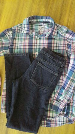 Boys jeans & shirt