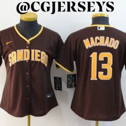 WOMEN'S SAN DIEGO PADRES BASEBALL JERSEY 