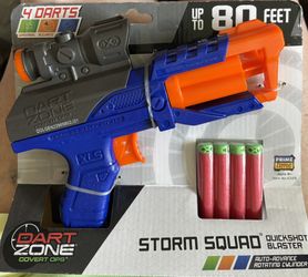 Dart Zone Storm Squad Quickshot Blaster