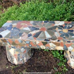 Stone bench