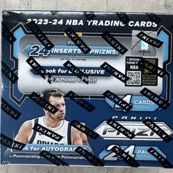 2023 - 2024 NBA Prizm Basketball Retail Box Sealed (24 Packs) Wemby Chase