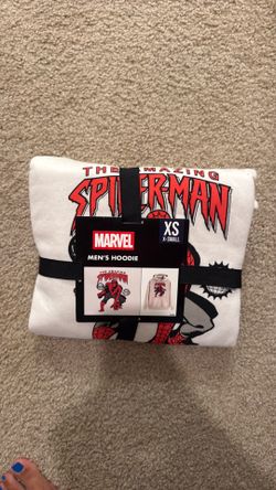 Aazing Spider-Man Adult Hoodie Size XS