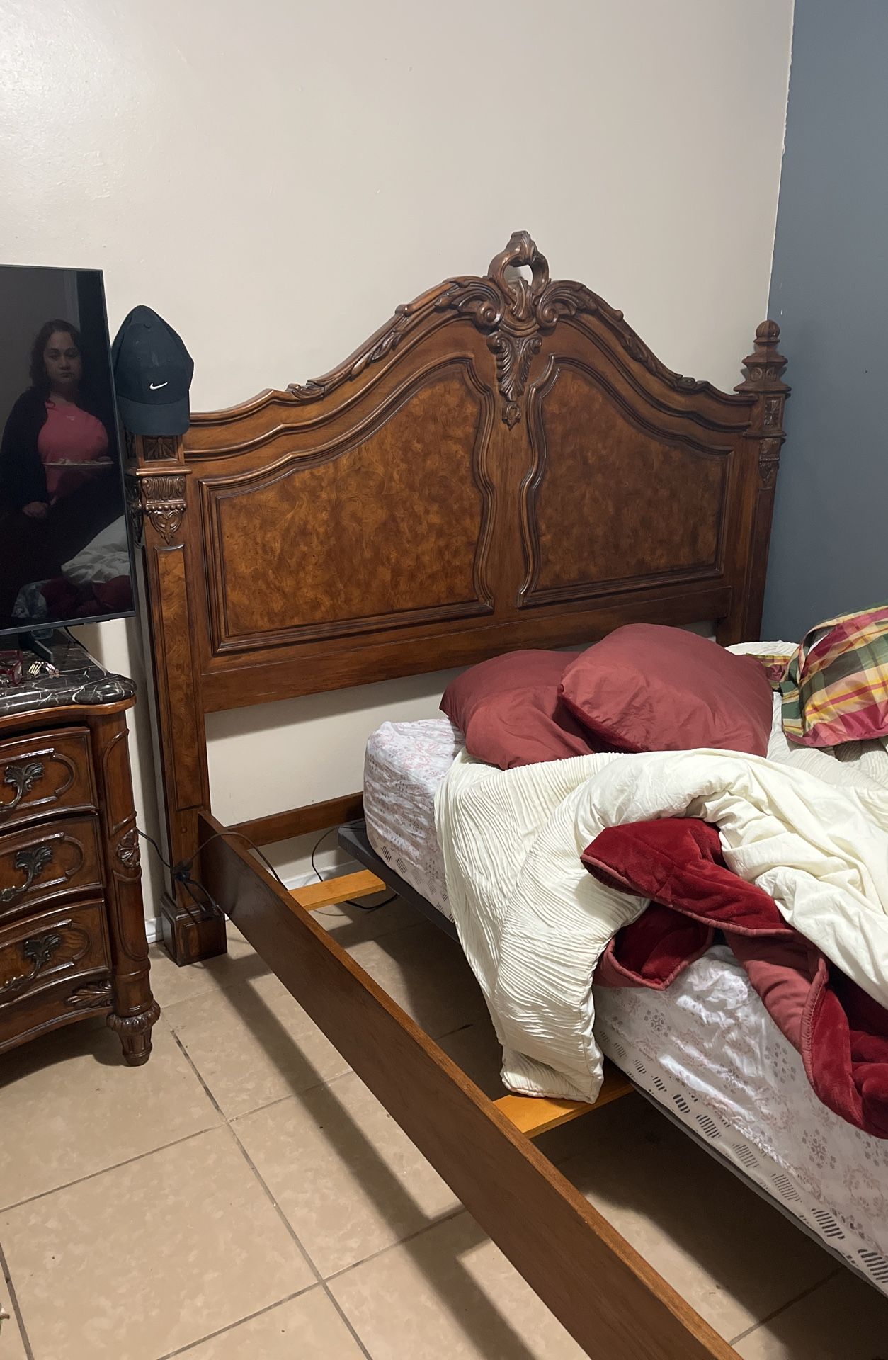Bed Frame And Drawer