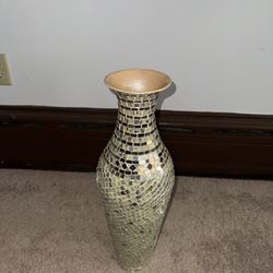 Mosaic Glass Vase