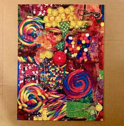 500 Piece JIGSAW PUZZLE - “SWEET TOOTH” - Unassembled/ALL PIECES GUARANTEED INCLUDED