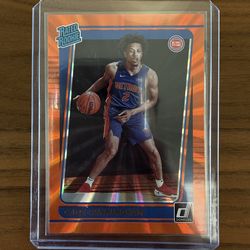 Cade Cunningham Rookie Card