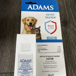 Pet Ear Mite Treatment- Unopened