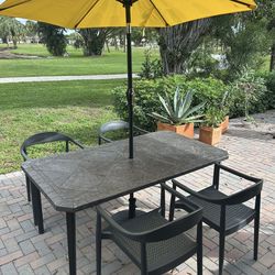 Patio Dining Set – 6 Pieces