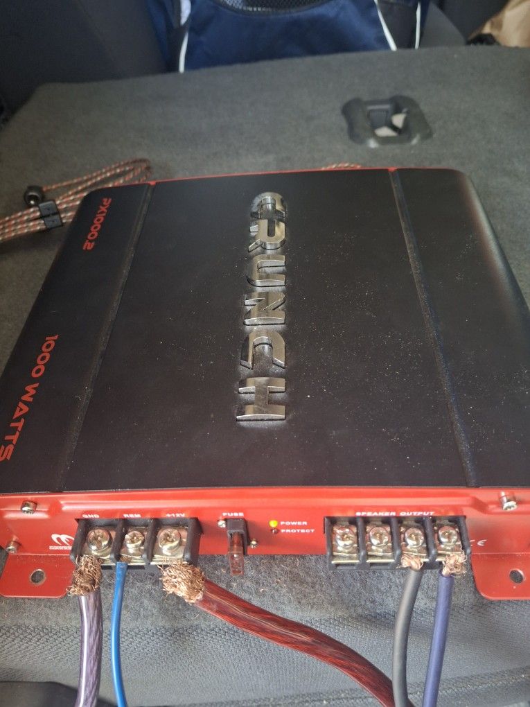 AMPLIFICADOR AMPLIFIER 1000 WATTS GOOD CONDICIÓN ABLO ESPAÑOL